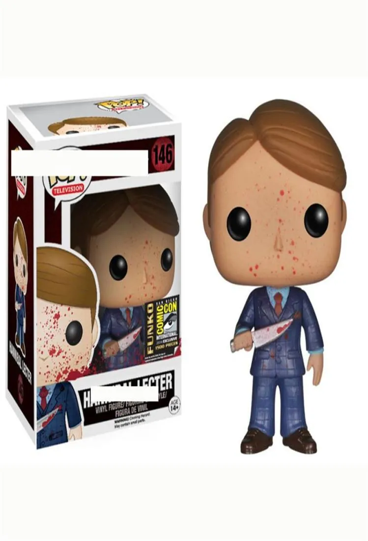 Figuras Hannibal Lecter anime Action Toy Modelo colecionável para nova chegada222n7649882