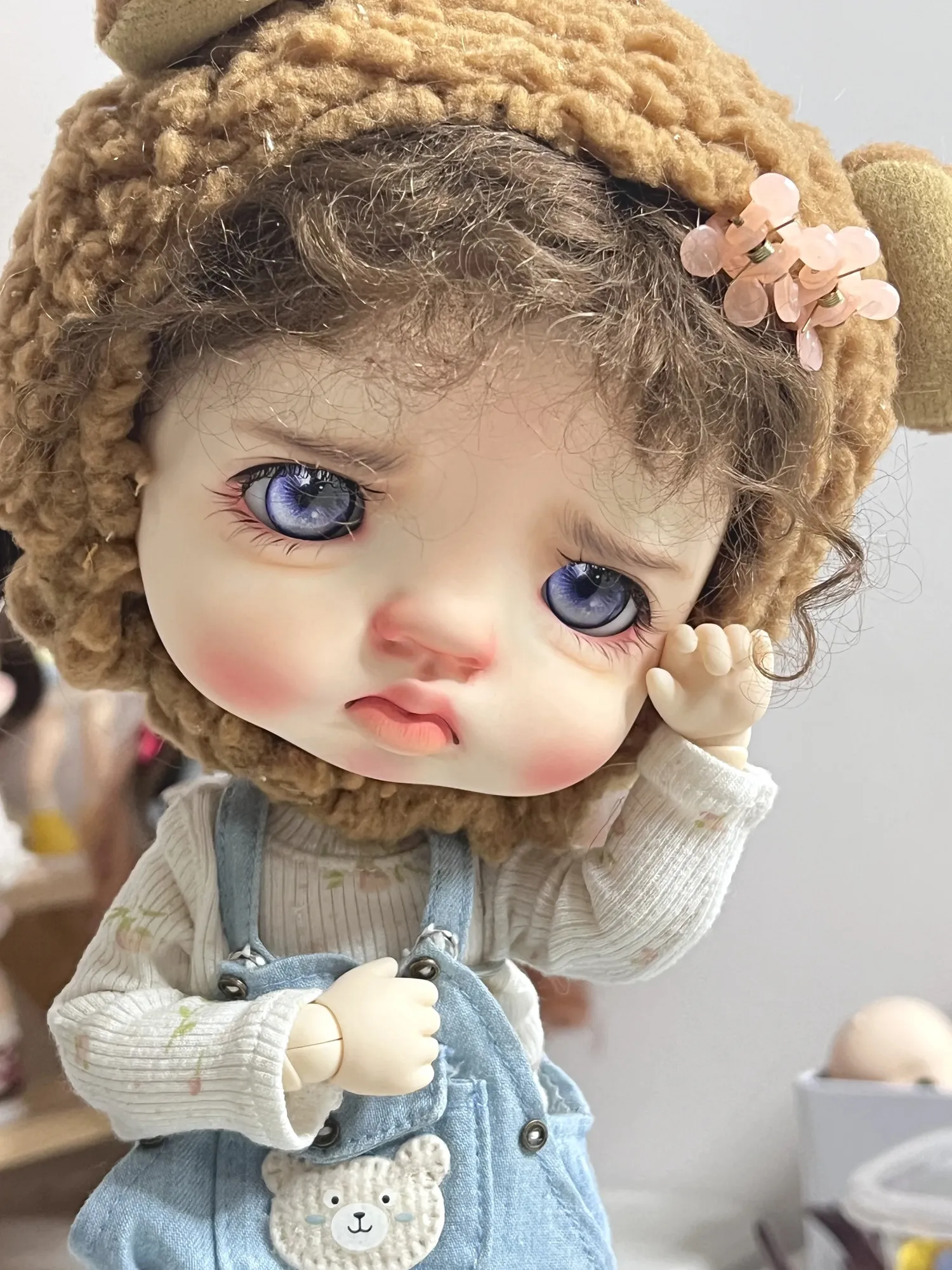 STO DOLL|Air Drum Big Head Baby Resin Die Turning 231229