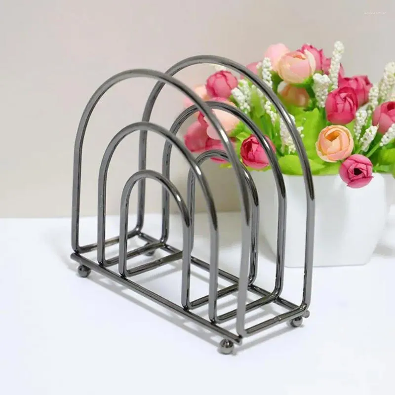 Kitchen Storage Iron Napkin Holder Tissue Dispenser Modern Art Metal For Dining Tables Indoor