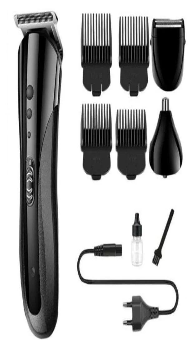 Kemei KM1407多機能充電式電気ノーズヘアクリッパープロフェッショナルエレクトリックレイザービアードShaver6142642