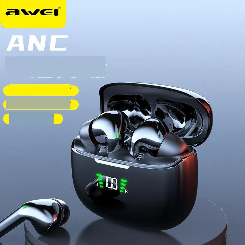 Auriculares para teléfono celular Utilice Wiroda Anc Cancelación activa de ruido Bluetooth 5.3 Auricular Huaqiang North Factory Modelo privado In-Ear Wireles Otwfx