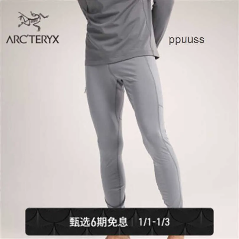 Pantalon de survêtement d'extérieur Canada Arcterys Pantalon pour hommes RHO LT Pantalon intérieur respirant Void/Gris sidéral