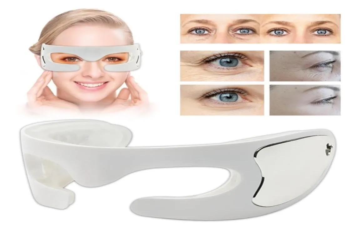 3D LED luminothérapie yeux masque masseur chauffage SPA Vibration visage sac pour les yeux élimination des rides soulagement de la fatigue dispositif de beauté 2112313954995