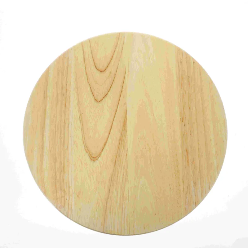 Stol täcker ersättande rundpall säte trä täcke kantin trä yta