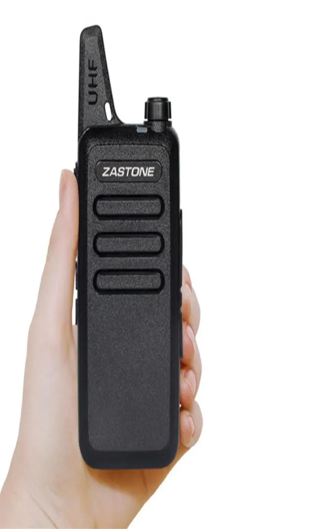 Zastone X6 Draagbare UHF 400470MHZ Walkie Talkie Ham Radio Transceiver Mini Handheld540P5640665