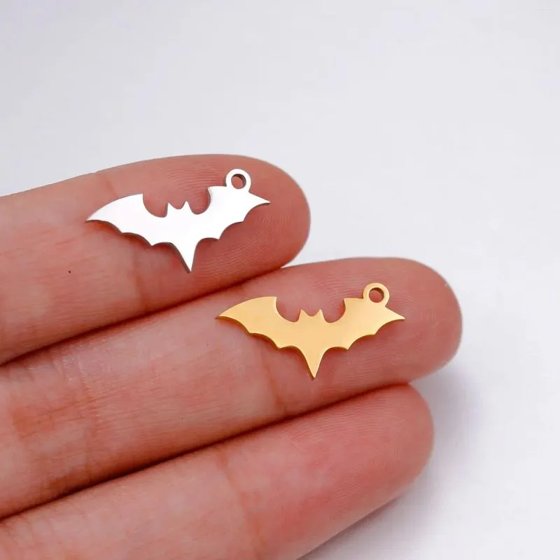 Charmes 5 pièces/lot Halloween chauve-souris suceurs de sang pendentifs animaux pour la fabrication de bijoux résultats artisanat accessoire bricolage collier Bracelet