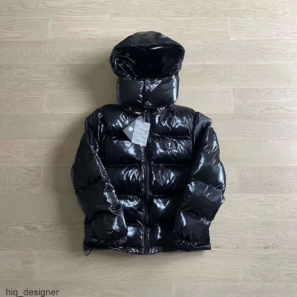 Trapstars herrjacka kvinnor ner huva varma parka män trapstar spår jackor bokstav tryck kläd outwear windbreaker vinter trapstarf designer rockar''gg''u6in