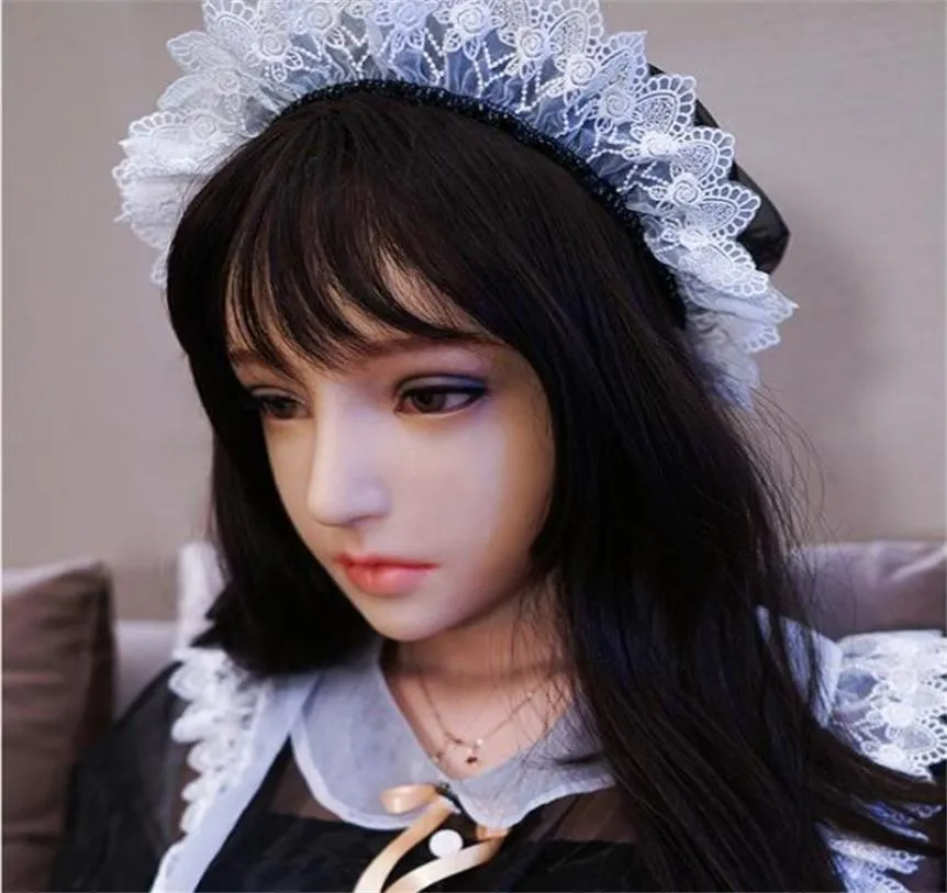 Realista sexy festa masquerade pele menina máscara feminina látex beleza máscara facial cosplay transgênero crossdress shemale adultos cos2188483