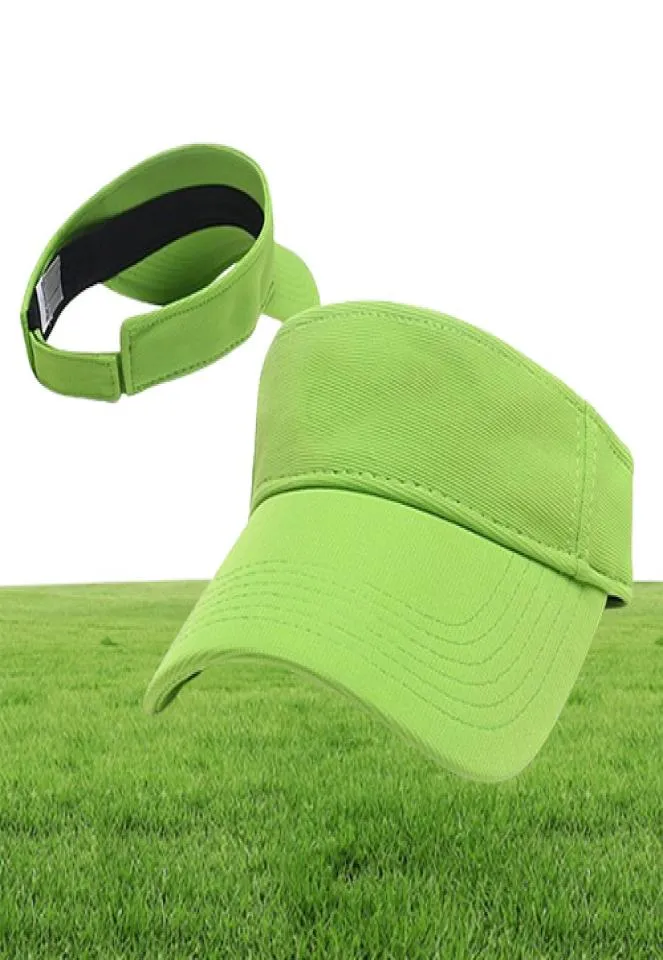Nowi projektanci Golf Hat Visor Sunvisor Party Hats Baseball Cap Sports Caps Kapelusz przeciwsłoneczny Tennis Beach Elastic Hats Puste Top CA8345583