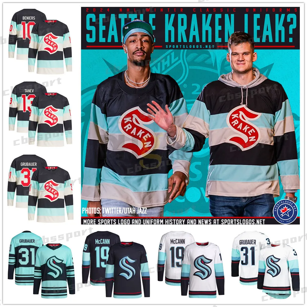 Uniform Seattle Kraken Hockey Jersey Vince Dunn Seattle Kraken