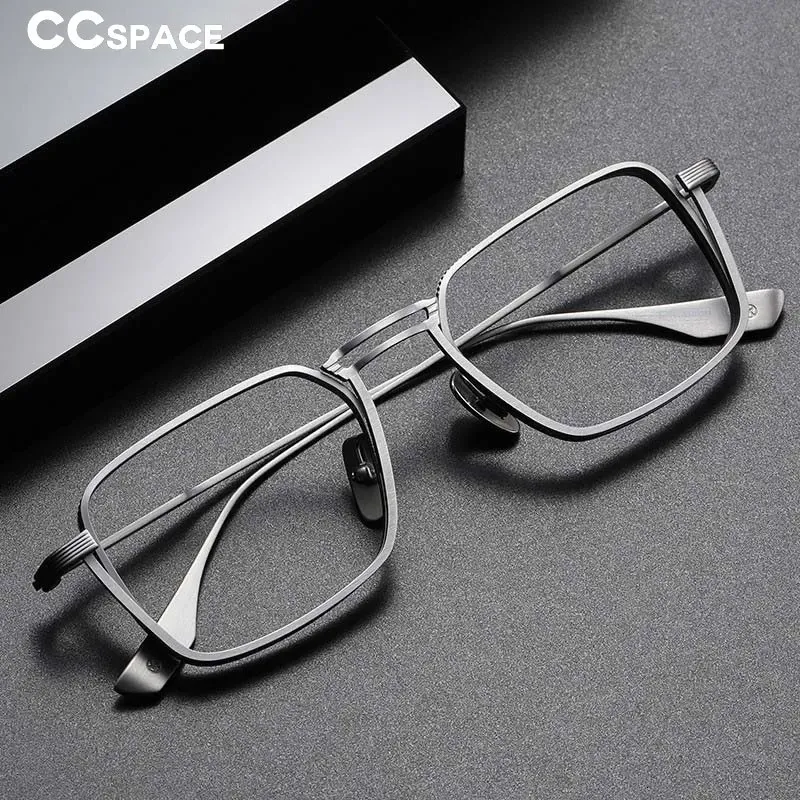 53229 rétro carré pur haut de gamme hommes lunettes optiques cadres hommes femmes mode optique lunettes 240102