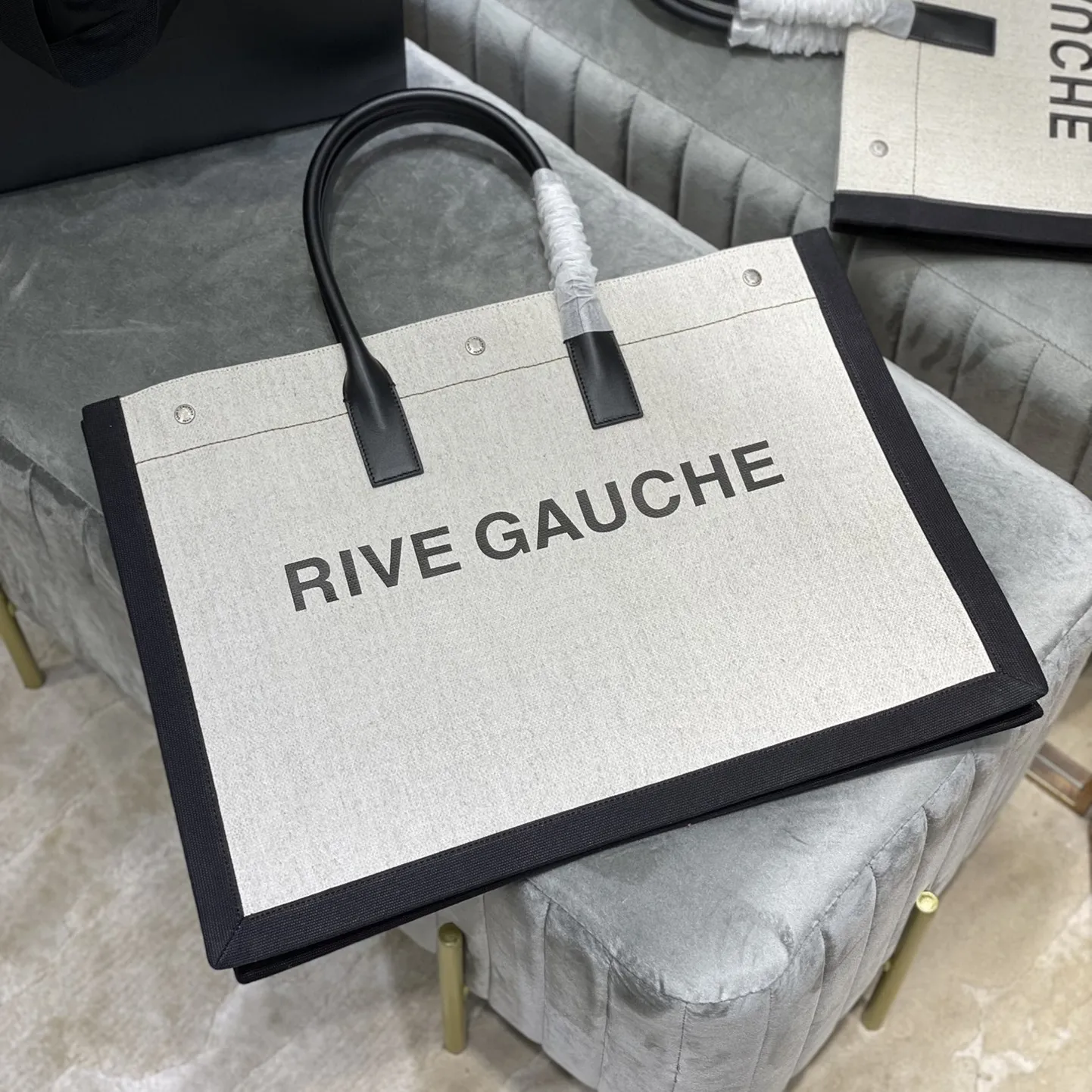 الفخامة Rive Gauche Bag Bag Women Hand Bag Bag Bag Bag Bag Bag Bag for Women Linen Base Beach Facs Travel Crossbody Shopper Handba Dhgate Bags