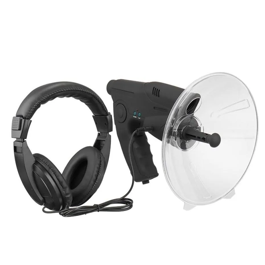 Teleskopkikare 8x Förstoring Sound Ear Bionic Birds Recording Watcher med hörlurar utomhus lyssnande Bird Device9277435