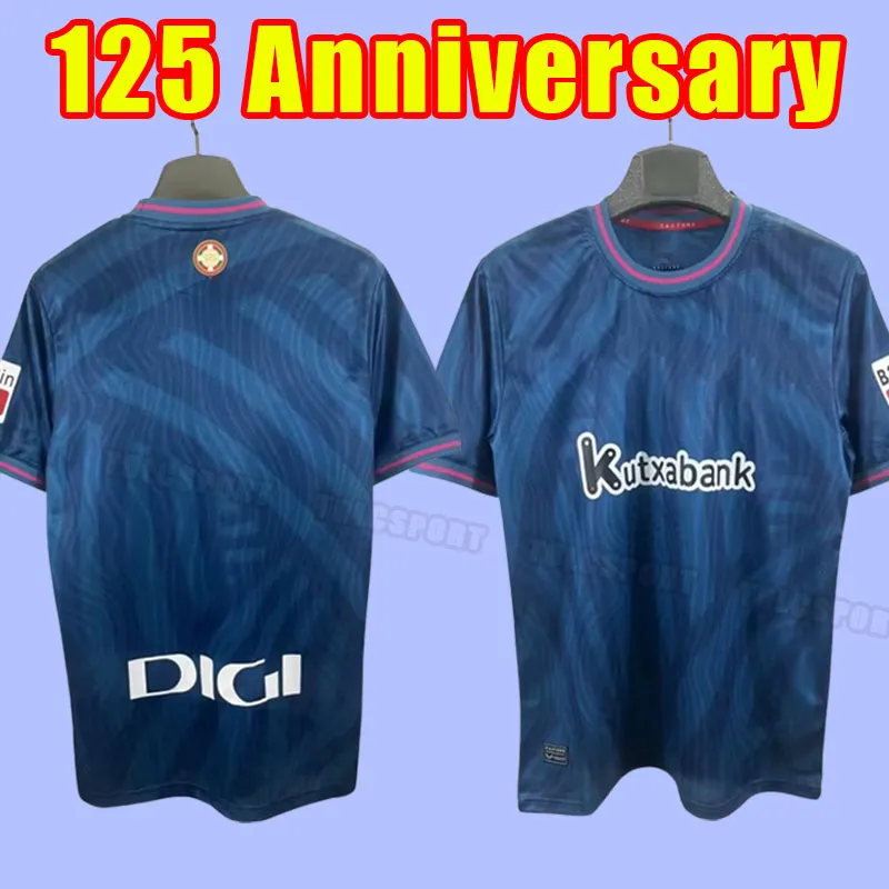 23 24 Club Soccer Jerseys BERENGUER 2023 2024 MUNIAIN Athletic Bilbao Home Away WILLIAMS Maglia da calcio RAUL GARCIA VILLALIBRE Sancet uomo 125 anni anniversario