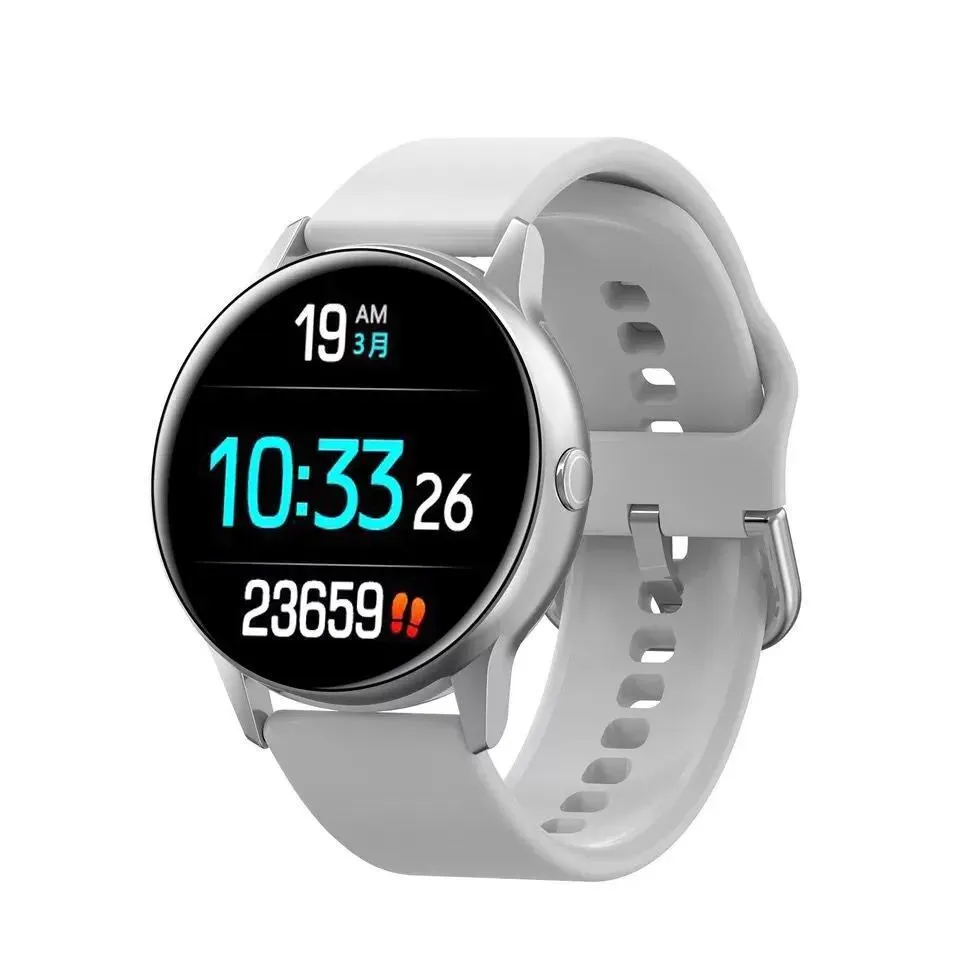 Uhren Smartwatch für Männer Frauen IP68 Sport Schrittzähler Tracker Blutooth Smart Watch für ISO Android Samsung Huawei Telefon PK R500 P68