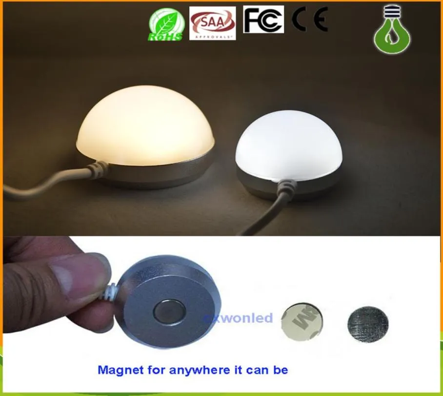 Lampe de table USB Portable DC 5V lumière LED magnétique réglable usb lecture mini veilleuses blanc chaud blanc froid 9180559