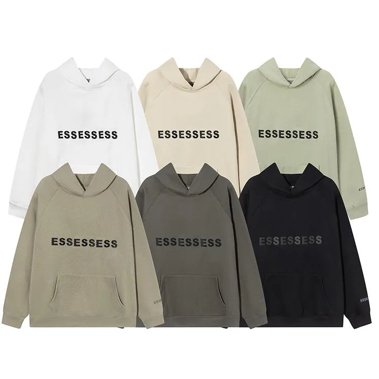 Mens Hoodie Cotton Sweatshirts Designer Pullover Printing Design Spring Long Slived Clip Type Style Autumn Streetwear S-XL Size 6 Colors