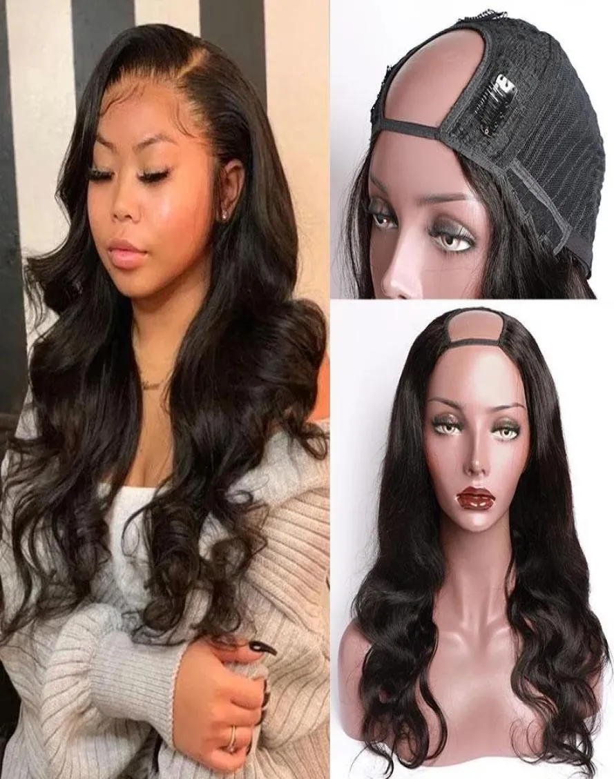 u part wig body wave human hair wigs for women brazilian remy hair can be permed and dyed3200812