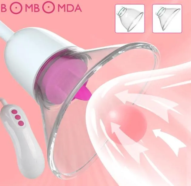 Pompa per fica per la vagina clitoride ventosa donne vibrazione clitoride vibratore capezzolo remoto ingrandisci copertura sottovuoto donne sexy Toys5301691