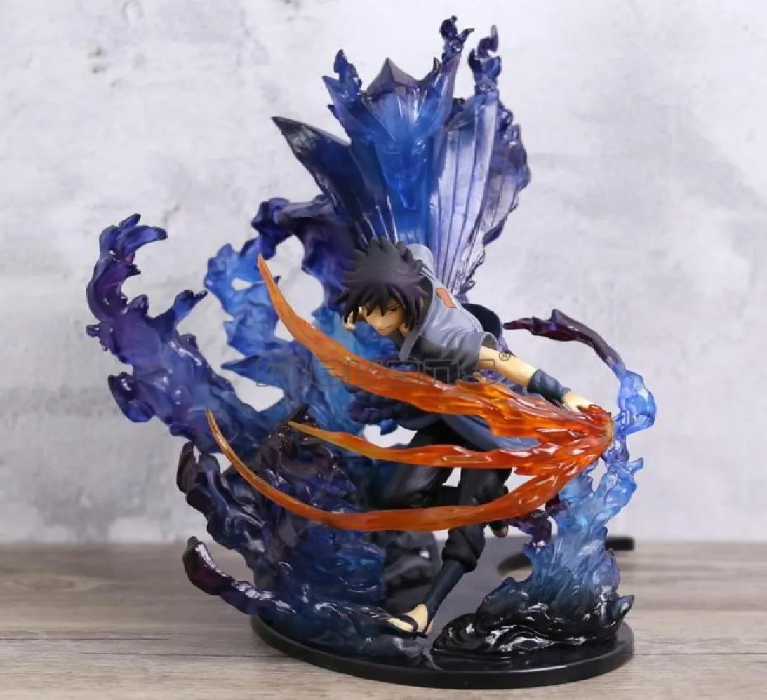 Shippuden Uchiha Sasuke Uchiha Itachi Susanoo Kizuna İlişki Heykeli PVC Figür Oyuncak Koleksiyon Modeli T2006037302342