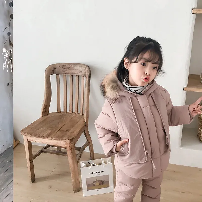 thumbnail image 2 of KPOPLK Girls And Boys Snow Suits One Piece Winter Fashion Warm Overalls Comfy Waterproof For Toddler /Little /Big Child(7-8 Years,S6-Green 2 of 11