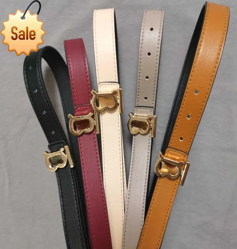 Luxury Designer Slim Belts For Women 2023 New Fashion Texture Leather Belt Women039s Casual Everything Factory Direct Sal4662150