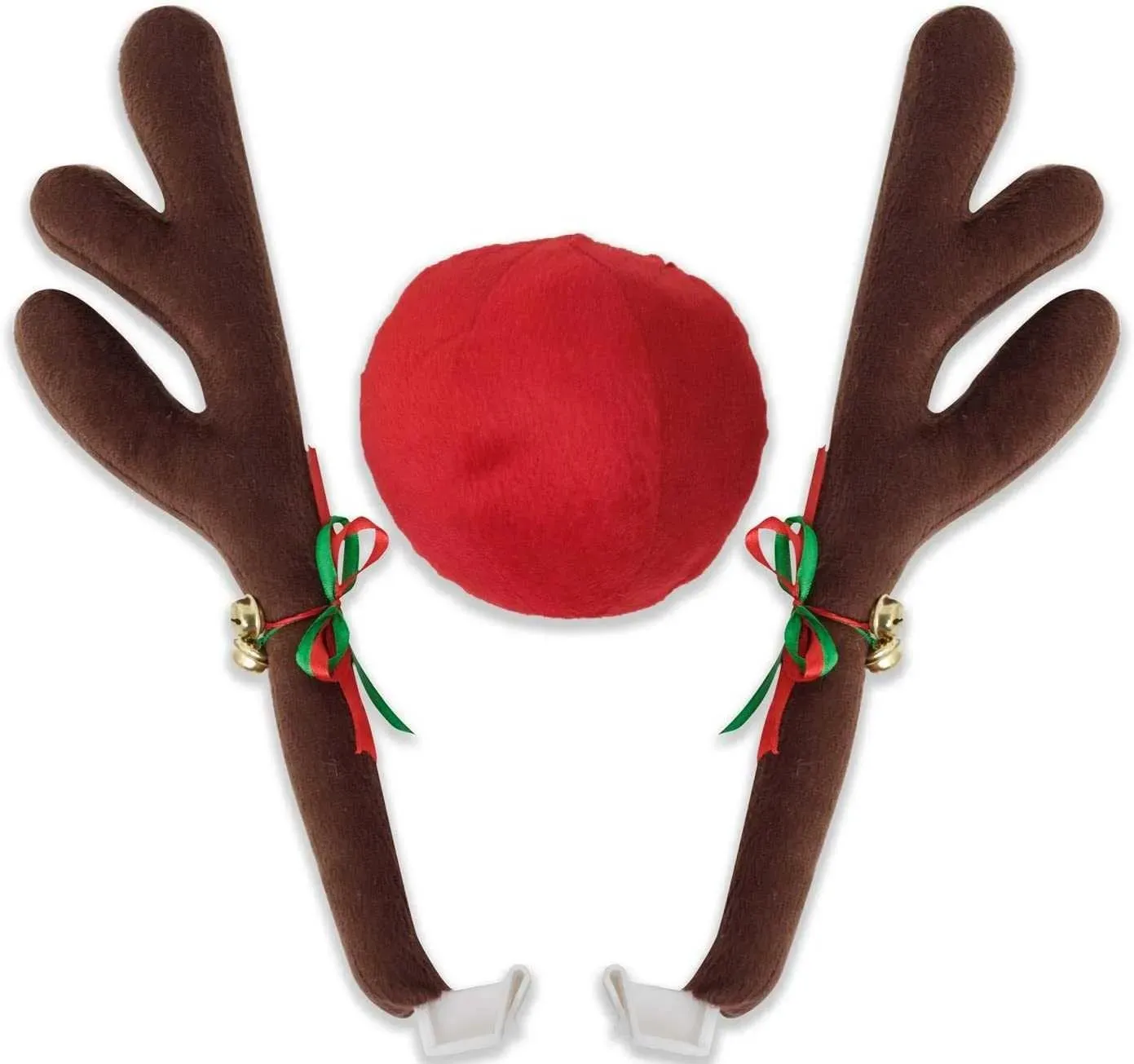 Tillbehör Bilren och näsbil Juldekorationsfönster Tak och galler Rudolph Reindeer Kit Car Holiday Accessories Decoratio