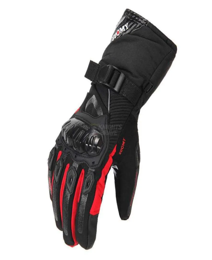 Vintermotorcykelhandskarmotocross Motorcykel Ridning Vindtäthet Vattentäta Guantes Moto Touch SN Protective Gear Gloves4233403