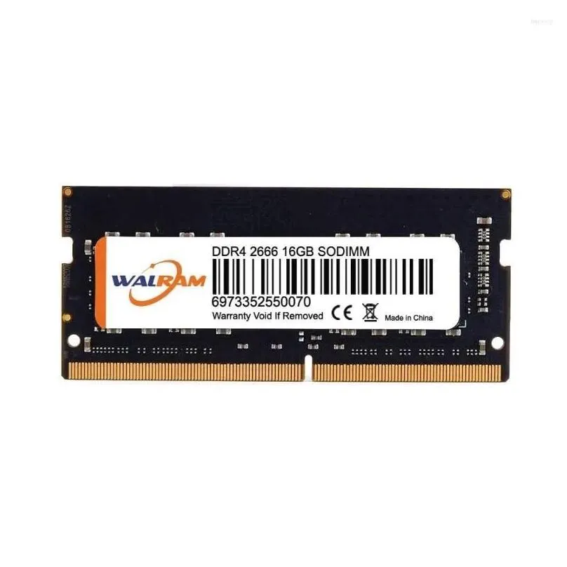 Rams Walram Ddr3L 1.35V Ddr4 1.2V Memoria 4Gb 8Gb 16Gb 32Gb Laptop Ram 1333 1600 1866 2400 2133 2666 3200 Sodimm Notebook Memory Drop Ot6Ea