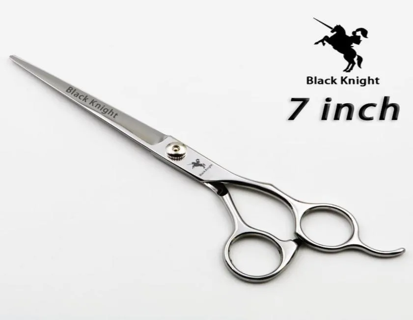 7 inch schaar Black Knight Professionele Kapper Salon Haar Knippen Schaar En Huisdier Scharen Haar Dressing5261000