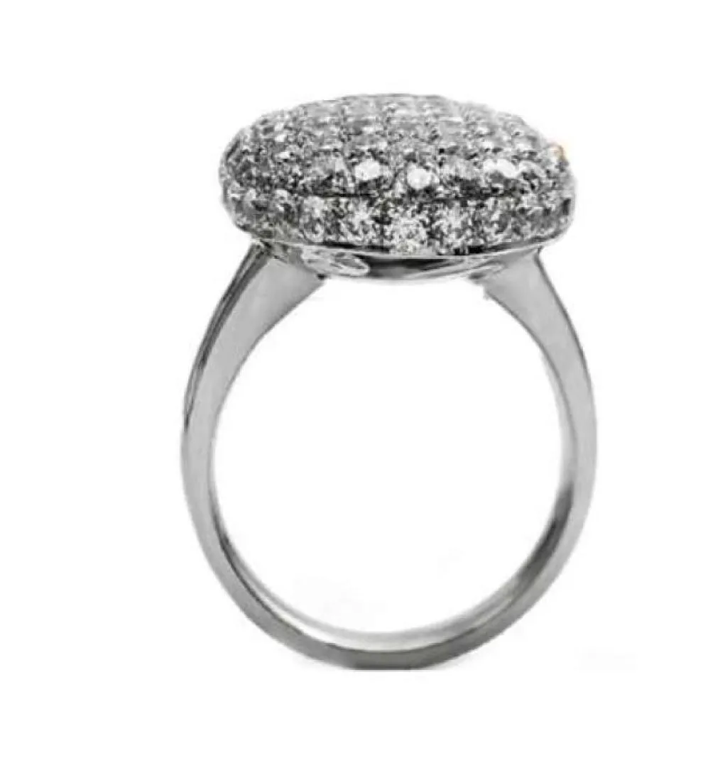 Moda estilo vampiro crepúsculo bella anel de noivado romântico anel de casamento para mulheres acessórios de jóias bague7249778