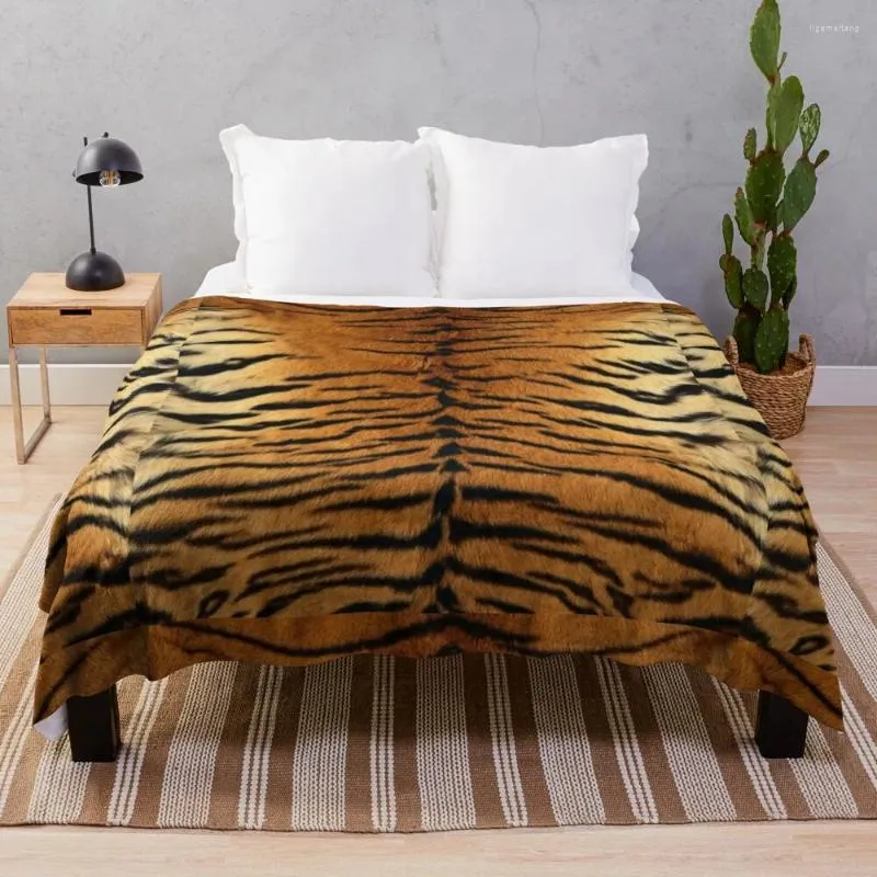 Coperte Tigre Modello Amante Coperta da tiro Flanella Moda Divano Letto decorativo Morbido Grande