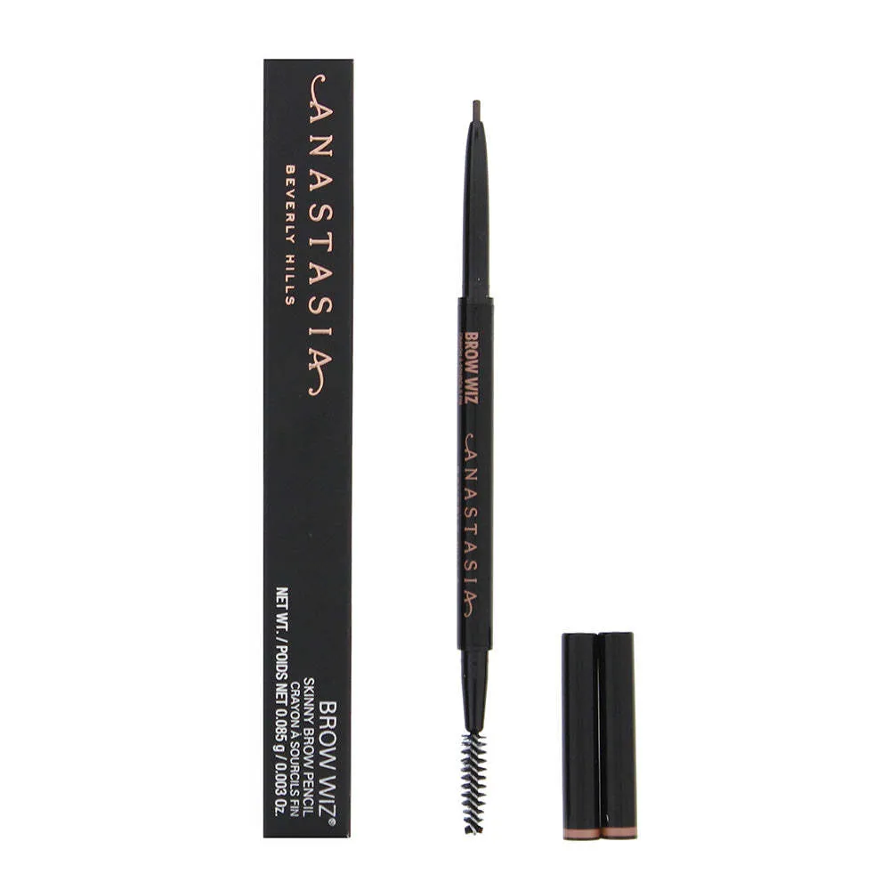 Ana Brow Wiz Skinny Eye Brow Pencil Crayon Penna per sopracciglia in 12 colori a lunga tenuta