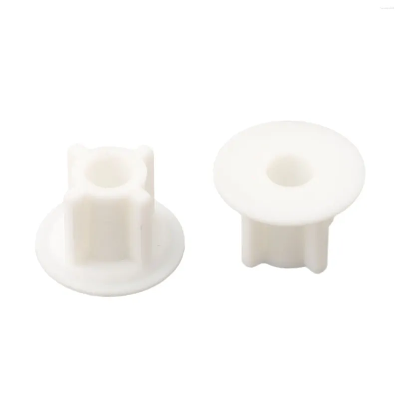 Toiletstoelafdekkingen scharnierafdekking Langzaam verlagen zachte close scharnieren ABS vierkante connector accessoire Home Hardware -onderdelen