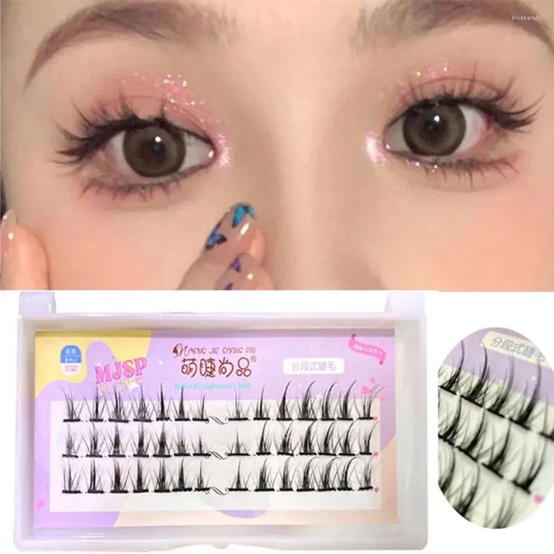 False Eyelashes DIY Cluster Eyelash Extension COS Little Devil Segmented Double Eyelid Makeup Tool Individual Lashes