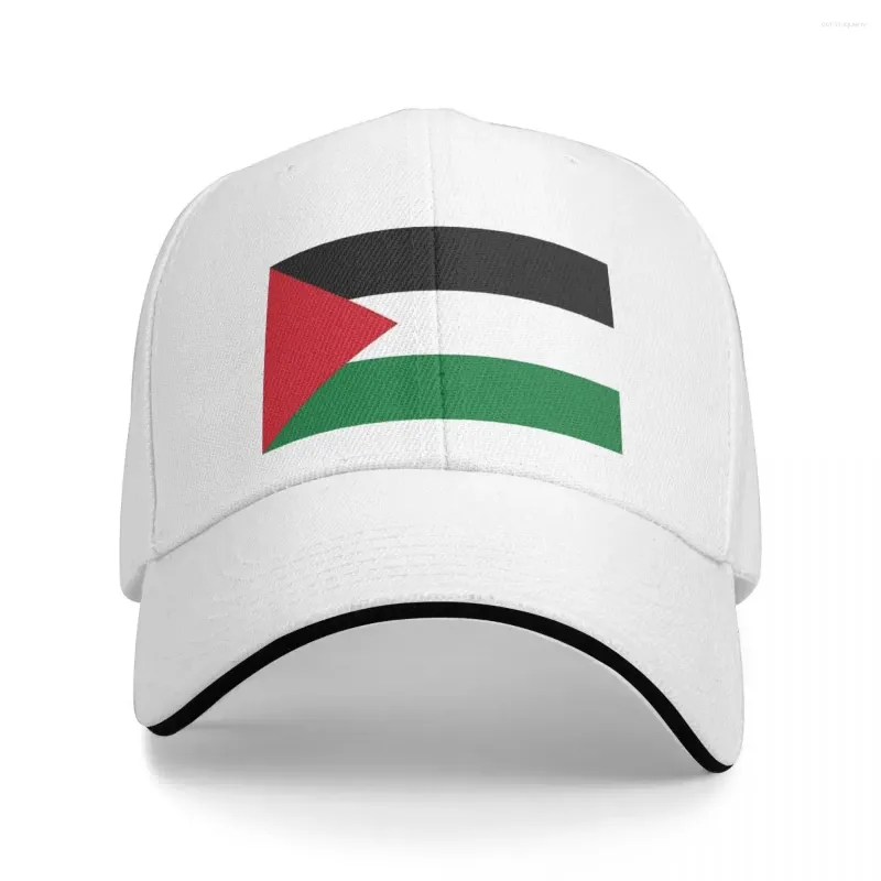 Berets Adult Palestinian Palestine Flag Hat Fashion Baseball Cap Polyester Dad Sun Breathable Hats Spring