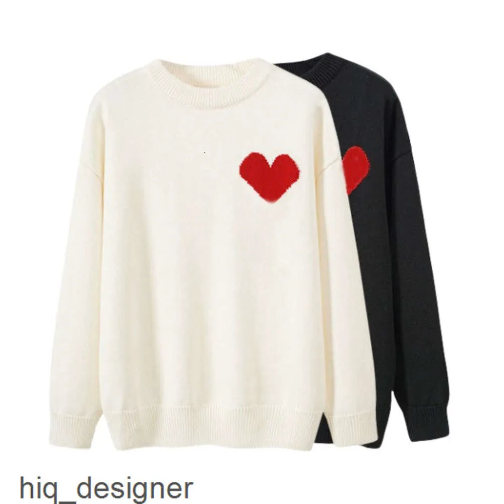 Designer Sweater Love&heart a Woman Lover Cardigan Knit v Round Neck High Collar Womens Fashion Letter White Black Long Sleeve Clothing Pullover''gg''36T7