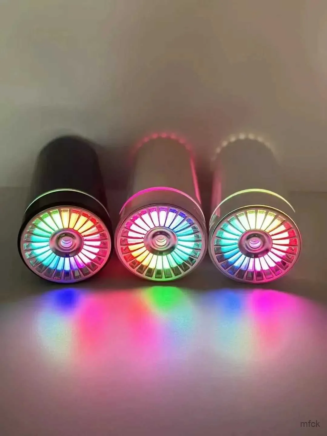 Umidificadores carros umidificador de ar portátil 300ml Usb Difuser Mist Maker for Home Bedroom com luzes coloridas LED