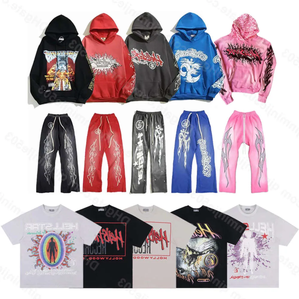 Star Designer Sweat à capuche Pull Bet Graphique Imprimer Rose Rouge Surdimensionné À Capuche Hommes Femmes Haruku Gothique Tops Streetpant Jacketsto Pas Cher Loe