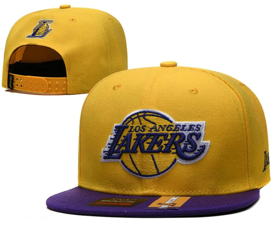 2024 Los Angeles American Basketball Lakers w turnieju sezonowym Mistrzowie Snapback Hats Teams Luksusowe Casquette Sport Hat Strapback Back Regulble Cap A22