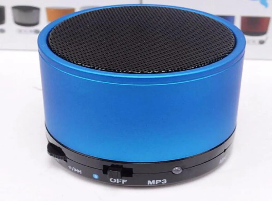 Haut-parleur caissons de basses haut-parleur de graves sans fil portable bluetooth Mini haut-parleur boîte de son S10 sans fil Bluetooth TF carte FM Radio Elect1855642