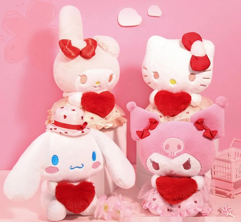 كرتون Kawaii Cinnamoroll Plush 24cm نمط جديد كرتون أفخم ألعاب أفخم ناعمة