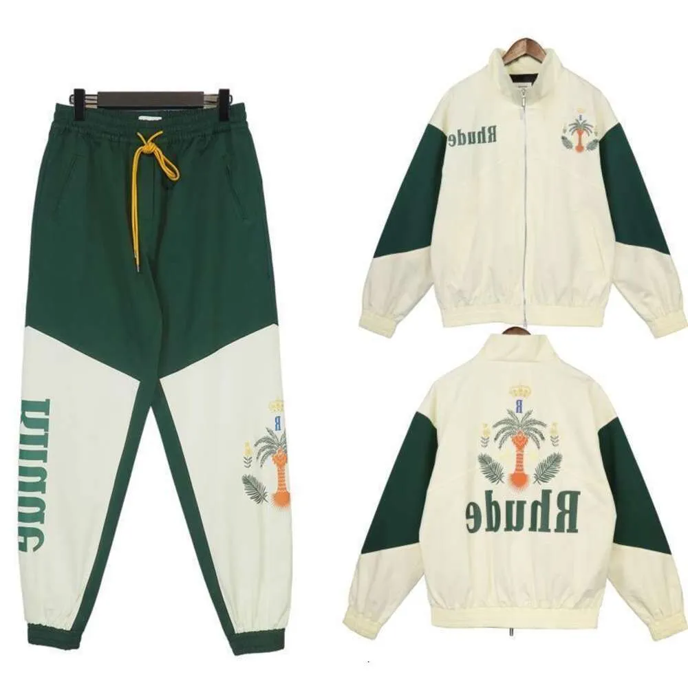 DHgate.com:Rhude Mens Casual Sportswear: Stand Collar