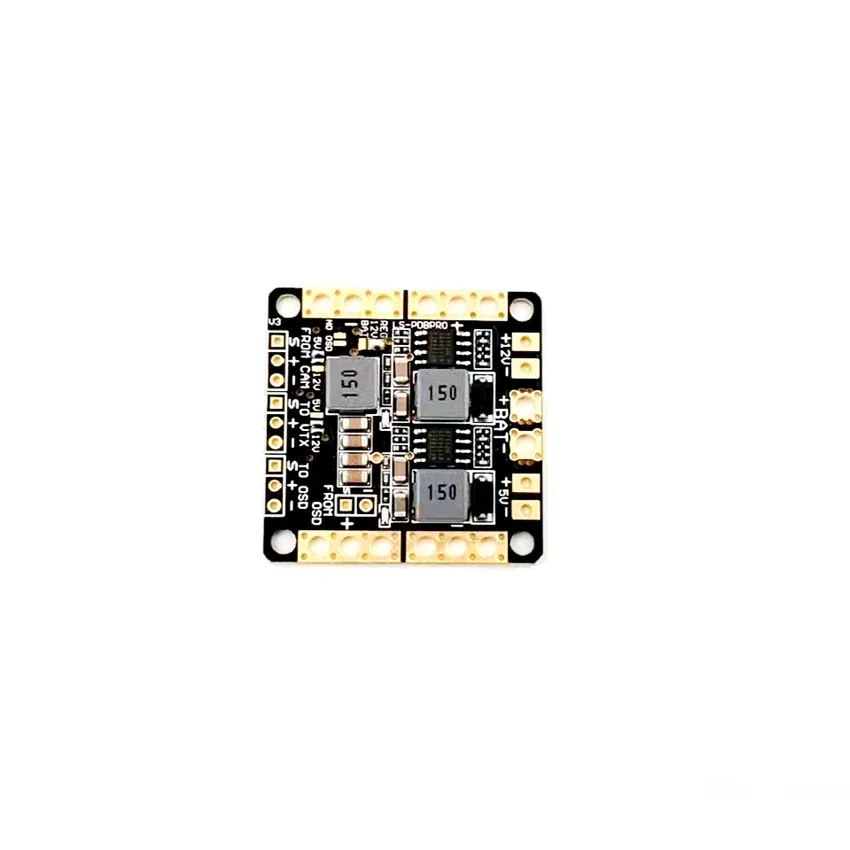 Flight Controller PDB with BEC & OSD - CC3D Naze32 F3 Compatible - 5V/12V 3A Power Distribution Board for RC Drones - Easy Install