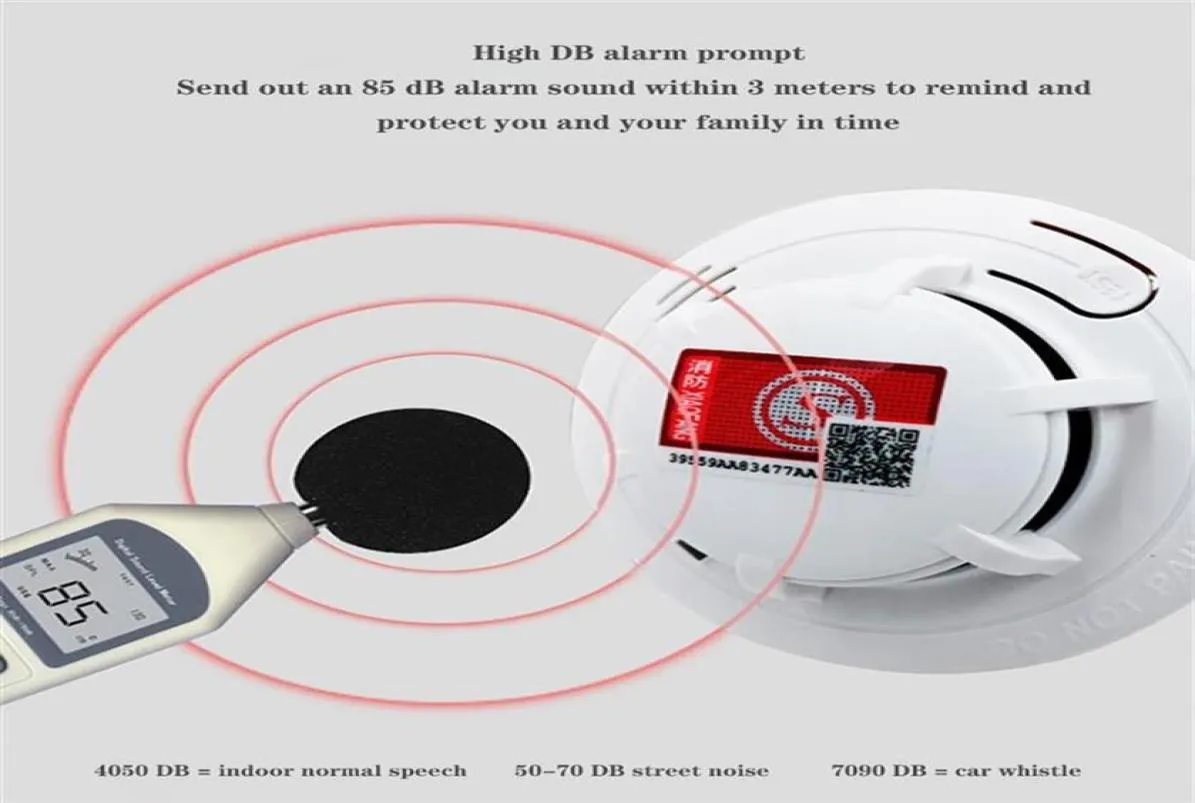 EPACKET HUSHUSHETSröklarm Tillbehör 3C Special Smoke Detector for Fire Fighting Independent257H151R8452502