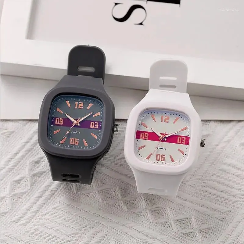 Relojes de pulsera Sdotter 2024 Relojes para amantes Top Brand Pareja Reloj Hombres Mujeres Deportes Correa de silicona Cuarzo Amantes de la moda Reloj Regalos
