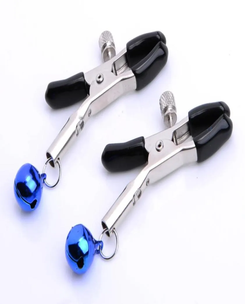 1PAIR STRIPLE CLAMPS Produkty seksualne metalowe zaciski sutka piersi klipsy flirtowanie zabawek seksu Massager dla dorosłych gier sutki zaciski PY314 Q17116202236