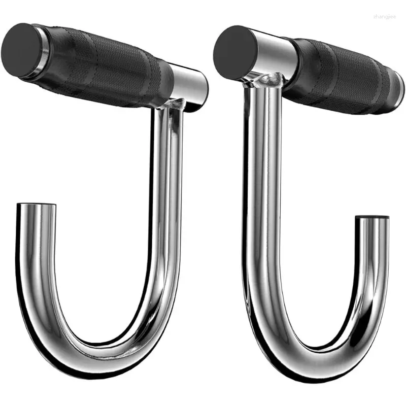 Resistance Bands Unique Steel Stretch Elastic Exercises Band Attachment Handles With Rubber For Pull-up Bars Workouts Home Gym