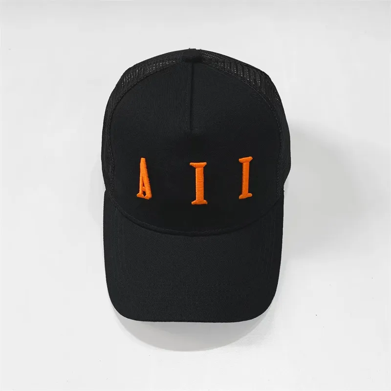 2024 Nowy designerski kapelusz baseballowy luksusowy kapelusz unisex kaczka hat hat bawełny sunshade siatka kierowca ciężarówki regulowanej hathh01