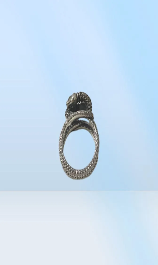 New Products Real Ring Threedimensional Winding Snake Ring High Quality 925 Sterling Silver Personalized Ring Supply2180345